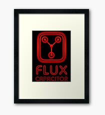 Flux Capacitor Framed Print