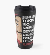 LA CASA DE PAPEL ACTORS - LACASA DE PAPEL ACTOR -La casa de papel TV Series Travel Mug