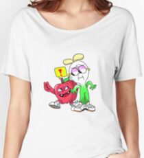 Apple and Onion Cartoon Network Women's Relaxed Fit T-Shirt