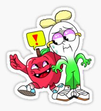Apple and Onion Cartoon Network Sticker