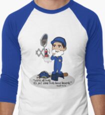 Kids with Beards Men's Baseball ¾ T-Shirt