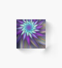 Spring flower Acrylic Block