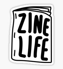 Zine Life Sticker