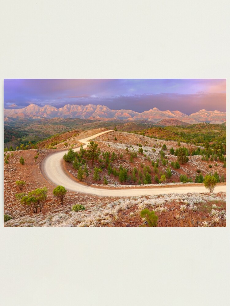 Alternate view of Bunyeroo Valley, Flinders Ranges, South Australia Photographic Print