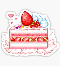 Strawberry Shortcake pixel art Sticker