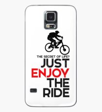 Just Enjoy The Ride MTB Case/Skin for Samsung Galaxy