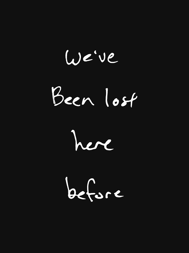 We've Been Lost (white text, square) by Etakeh
