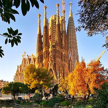 Artwork thumbnail, La Sagrada Familia in Barcelona by BarcelonaGifts
