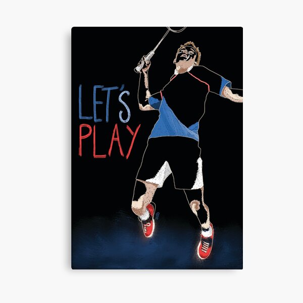 Badminton Impression sur toile