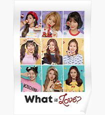 TWICE - GROUP #WhatIsLOVE Poster