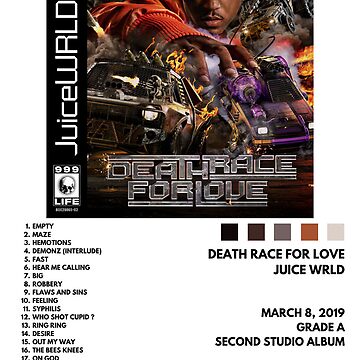 "Juice Wrld's Death Race For Love " Classic T-Shirt for Sale by
