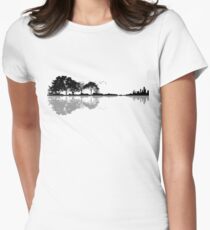 Nature Guitar Women's Fitted T-Shirt