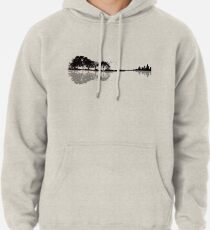 Nature Guitar Pullover Hoodie
