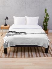 Nature Guitar Throw Blanket