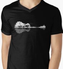 Nature Guitar Men's V-Neck T-Shirt