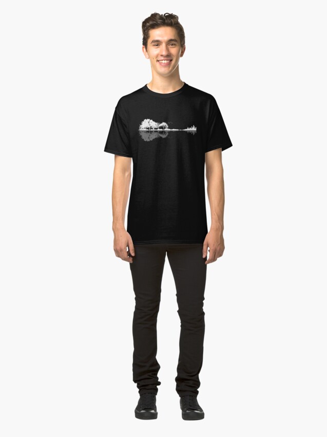 Alternate view of Nature Guitar Classic T-Shirt