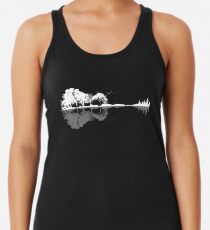 Natur Gitarre Racerback Tank Top