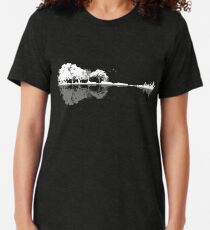 Nature Guitar Tri-blend T-Shirt