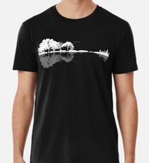 Natur Gitarre Männer Premium T-Shirts