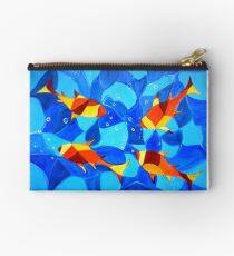 Joy Fish -Abstract painting Studio Pouch