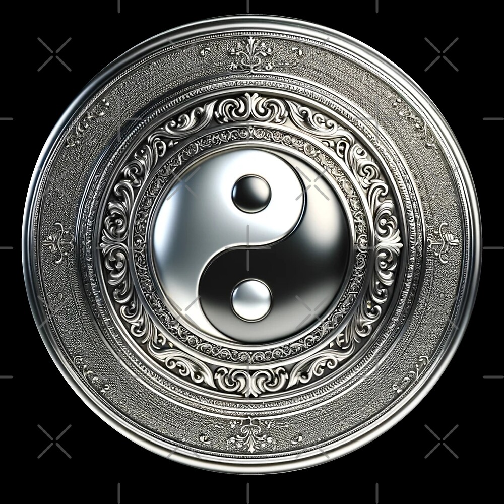 Harmony Serenity Shield: Yin Yang Balance — Poster