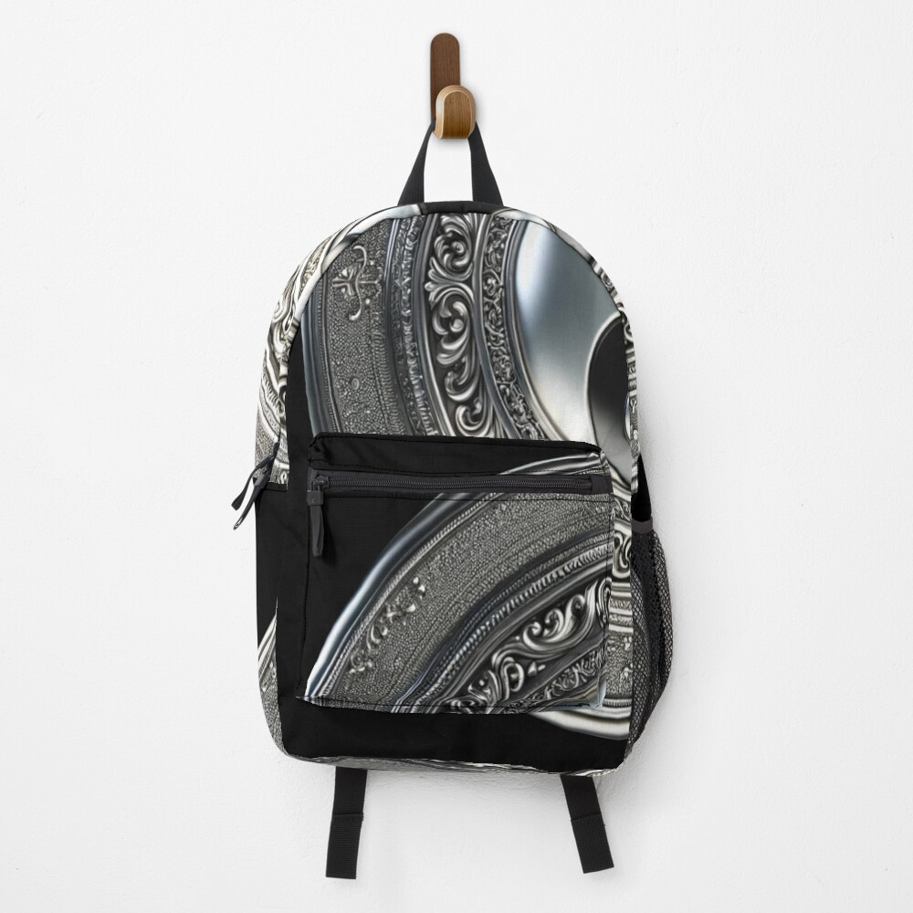 Harmony Serenity Shield: Yin Yang Balance on a backpack