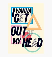 Out of my head Photographic Print