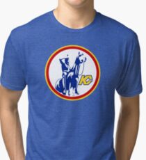 KANSAS CITY SCOUTS HOCKEY RETRO Tri-blend T-Shirt