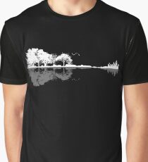 Natur Gitarre Grafik T-Shirt