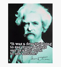Mark Twain Photographic Print