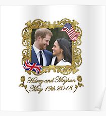 Prince Harry and Meghan Markle Poster