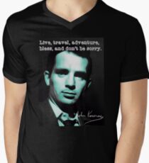 Jack kerouac Men's V-Neck T-Shirt