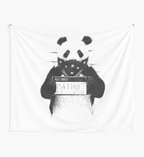 Bad panda Wall Tapestry