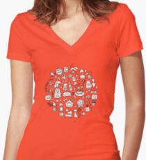 Pet shop Women's Fitted V-Neck T-Shirt