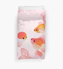 Cherry blossom goldfish 1 Duvet Cover