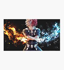Todoroki BNHA Fotodruck