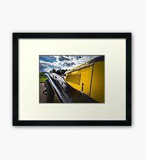 September 15, 2017. Gresswiller, Bas-Rhin, France Framed Print