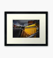 September 15, 2017. Gresswiller, Bas-Rhin, France Framed Print