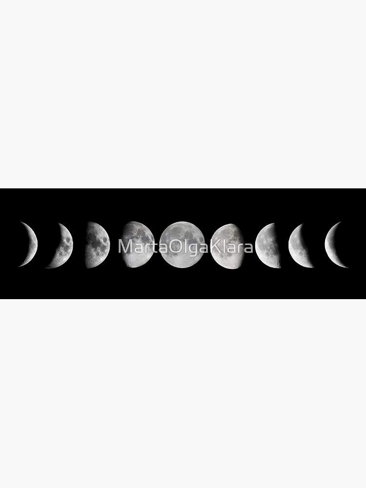 Moon phases by MartaOlgaKlara