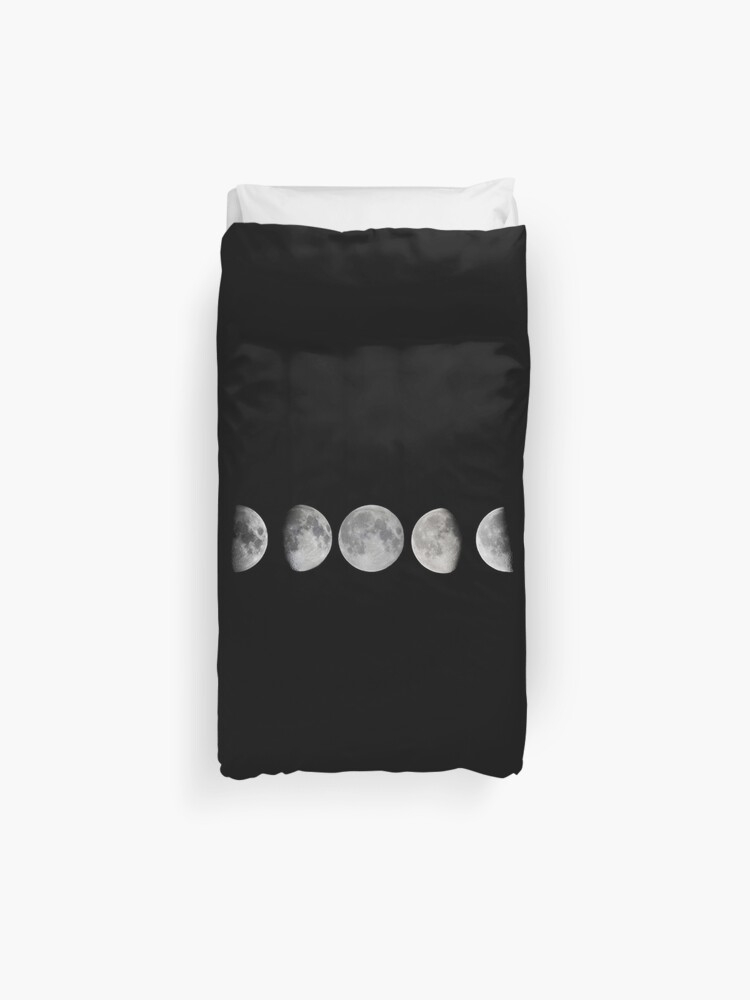 Moon Phases Duvet Cover By Martaolgaklara Redbubble