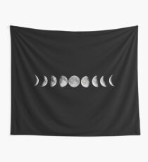 Moon phases Wall Tapestry