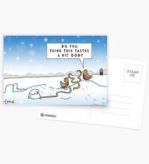An Ood in Winter Postcards