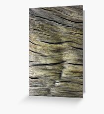 Kauri Wood Greeting Card