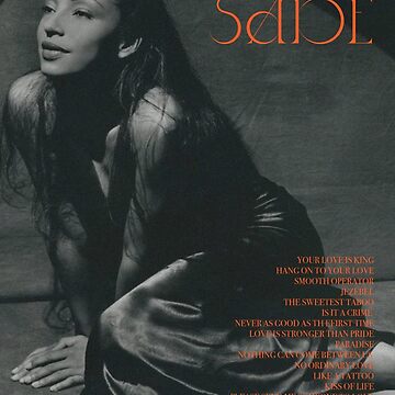 "SADE 'the best of' INSPIRED POSTER | FAN-MADE POSTER | Music Wall Art" Poster for Sale by NUJARA