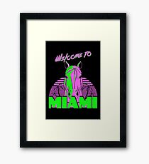 Welcome to Miami - II - Don Juan Framed Print