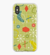 Mid Century Modern Pattern iPhone Case