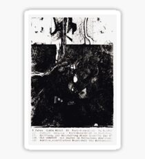 Abstract Constructivism Bauhaus Sticker