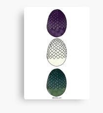 Game of Thrones Dragon Eggs Canvas Print