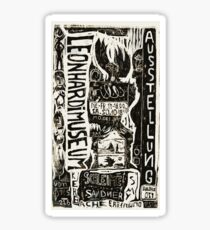 Abstract Constructivism Bauhaus Sticker