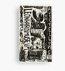 Abstract Constructivism Bauhaus Canvas Print